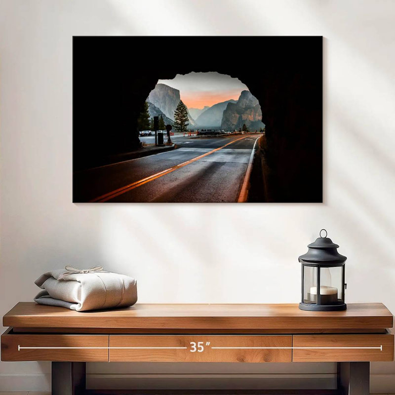 Lilie View From Wawona Tunnel, 16" H x 24" W
