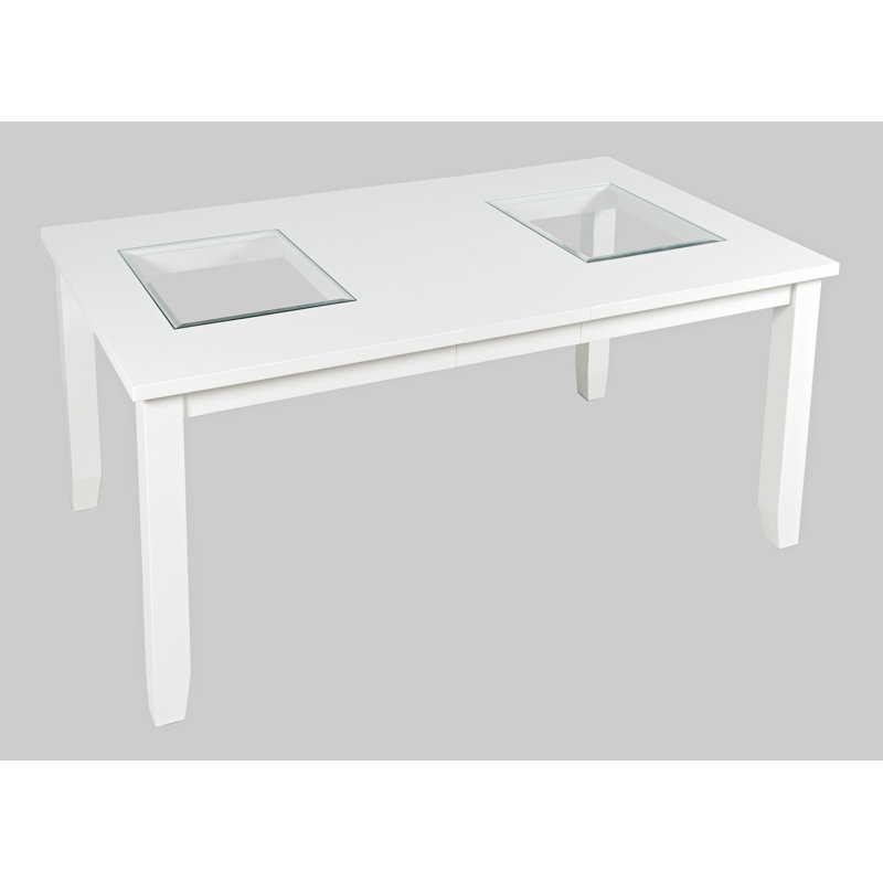 Jessim Airi Extendable Dining Table, White
