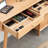 , Oak Dresser Table dresser 100% solid oak table   table dresser natural wood natural