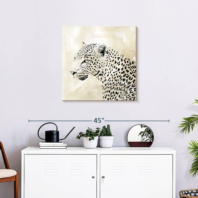 Brampt Leopard Spots III, 24" H x 24" W