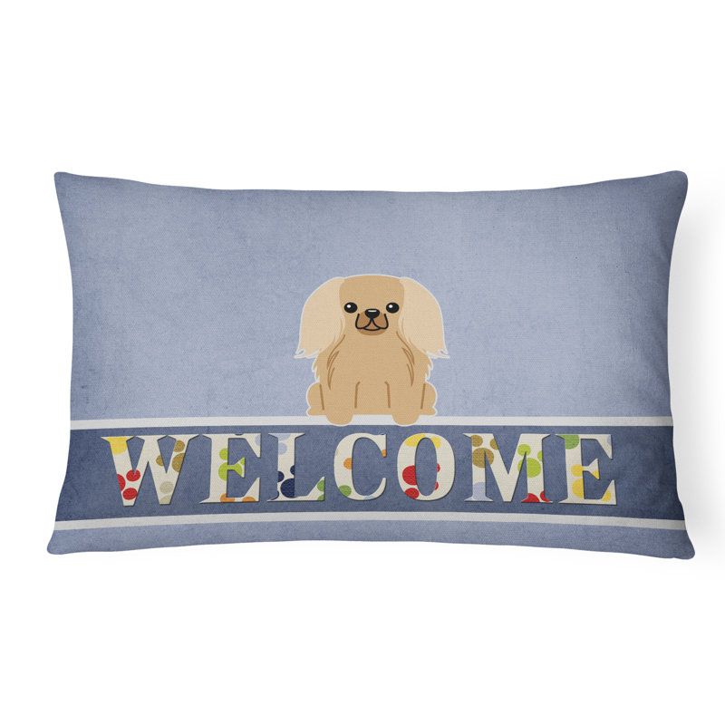 Outdoor Throw Pillow, Fawn