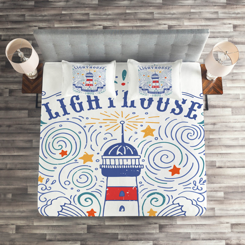 Coastal Polyester Coverlet
