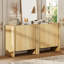 Buffet en bois 2 en 1 Glorian Modern French-131407123-131407124
