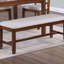 Mobilier de salle à manger ensemble de table de salle à manger X chaises et un banc
