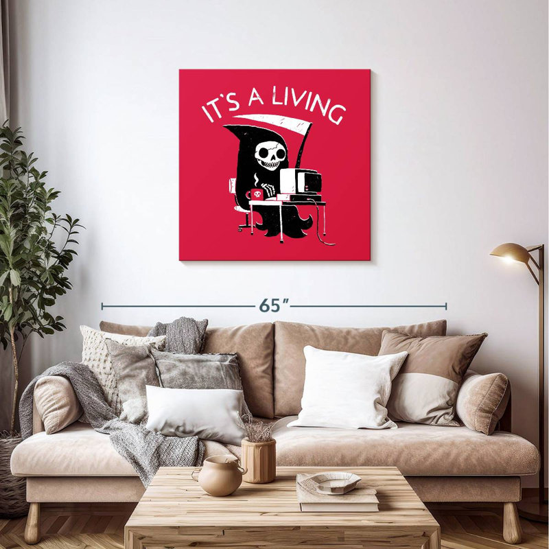 Ketti Itv's A Living, H 36 po x l 36 po