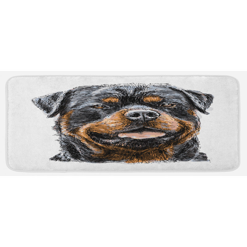 Tapis de cuisine Rottweiler