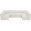 Canapé modulaire rembourré 6 pièces Ollie-91149873