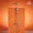 3-Function Thermostatic Shower System with 5-Setting Handheld Shower and Rough-in Valve-64077095