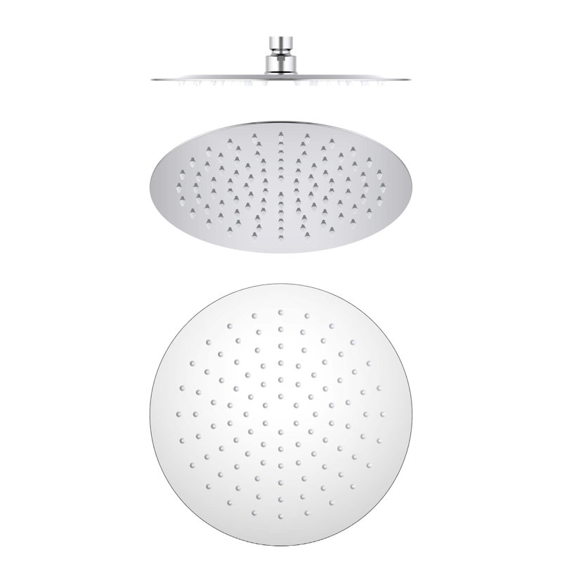 Rain Adjustable Shower Head 1.8 GPM GPM, Chrome