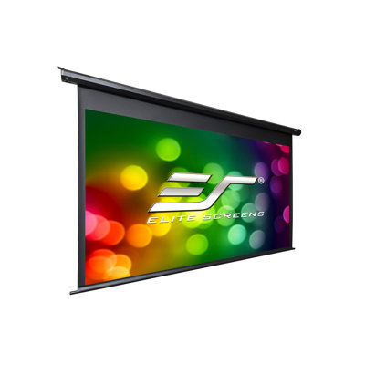 Spectrum White 73.6" x 130.7" Electric Wall/ Ceiling Mounted Projector Screen