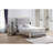 Stylish Silver Champagne Full Bed