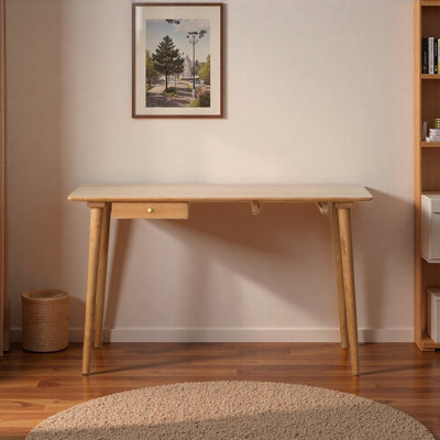 Practical Cherry Wood Solid Wooden Writing Desk
