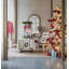 Ensemble de 6 décorations de Noël 6 po de diamètre rouge