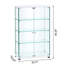 32.17 " W Glass Curio Cabinet