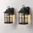 Zanyla 12.5" H Dusk to Dawn Outdoor Wall Lantern-1866164749