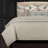 Lumiere Truffle Microfiber Reversible Mid-Century Modern Duvet Cover & Insert-49088600-49088599