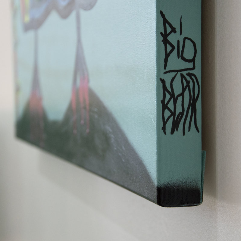 Untitled X by Big Bear - Wrapped Canvas Original Painting