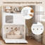 Enclosed Litter Box Enclosure-1119956617