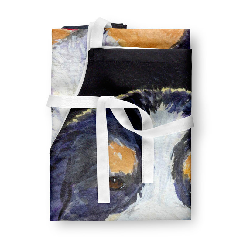 No Pattern Bib Apron