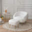 Fauteuil demi-tonneau avec repose-pieds Guerro-1365278746
