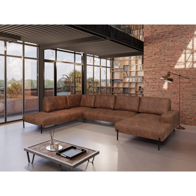 Aathish 5 Seater Large Corner Sofa 