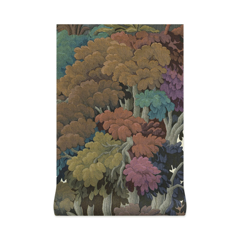 Plantasia 9.84' L x 70.87" W Wallpaper Roll, Prism