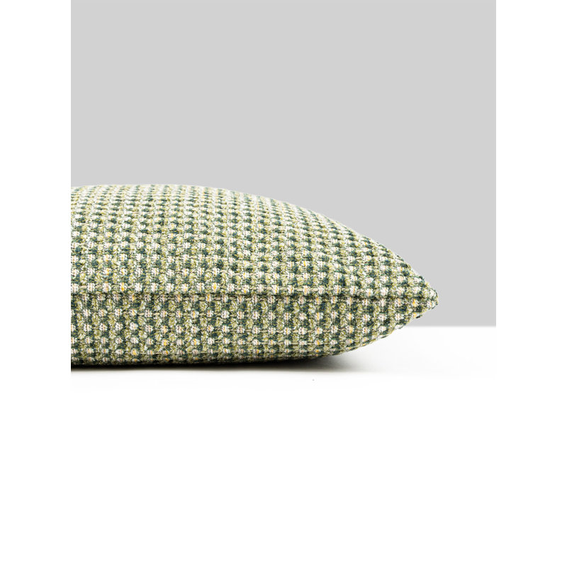 Coussin en coton réversible, Moss, Carré 22 po
