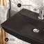 Sublime 18" Ceramic Wall Hung Sink In Matte Black