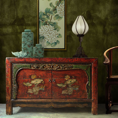 48in Classic Retro Two-door Sideboard Cabinet