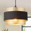 1 - Light Matte Black Drum Pendant
