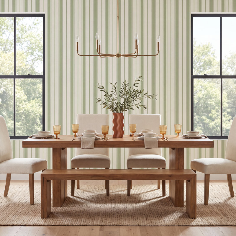 Leota Striped Roll, Pomme