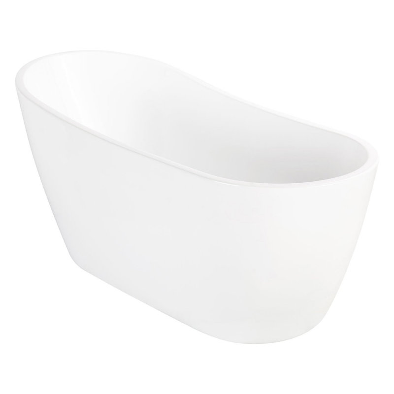 71" Sheba Acrylic Slipper Tub With Foam - Air Massage