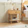 Vivienne Easy Assembly Solid Wood Spindle 1-Drawer Nightstand