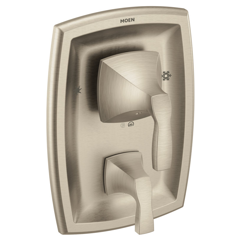 Voss Posi-Temp with Built-in 3-Function Transfer Valve Trim Kit, Brushed Nickel
