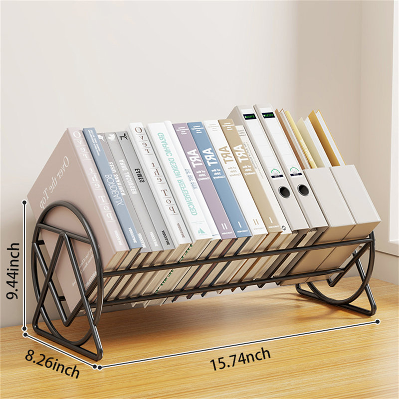 Petite bibliothèque de bureau, tablette de rangement et support de bureau