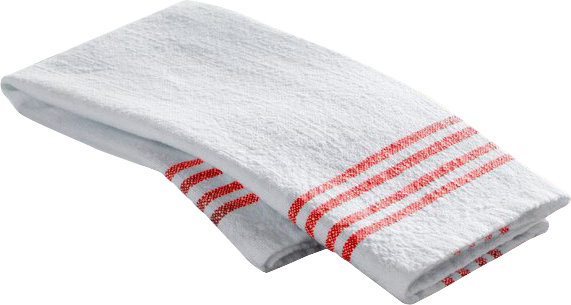 Panna Cotton Napkin, Bright Red