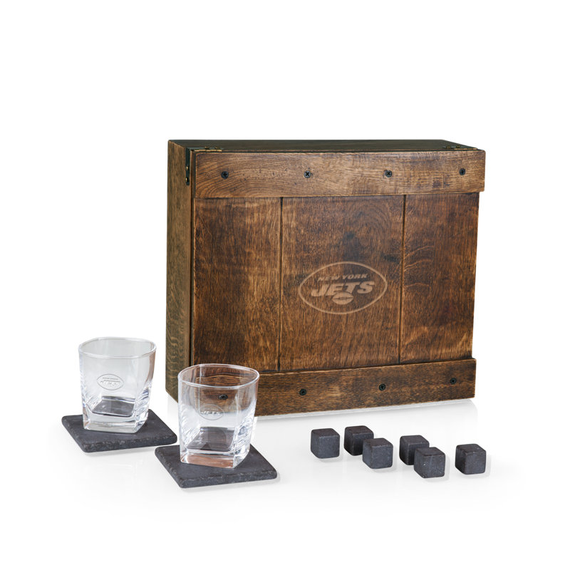Ensemble 7 pièces whisky 8 oz, New York Jets