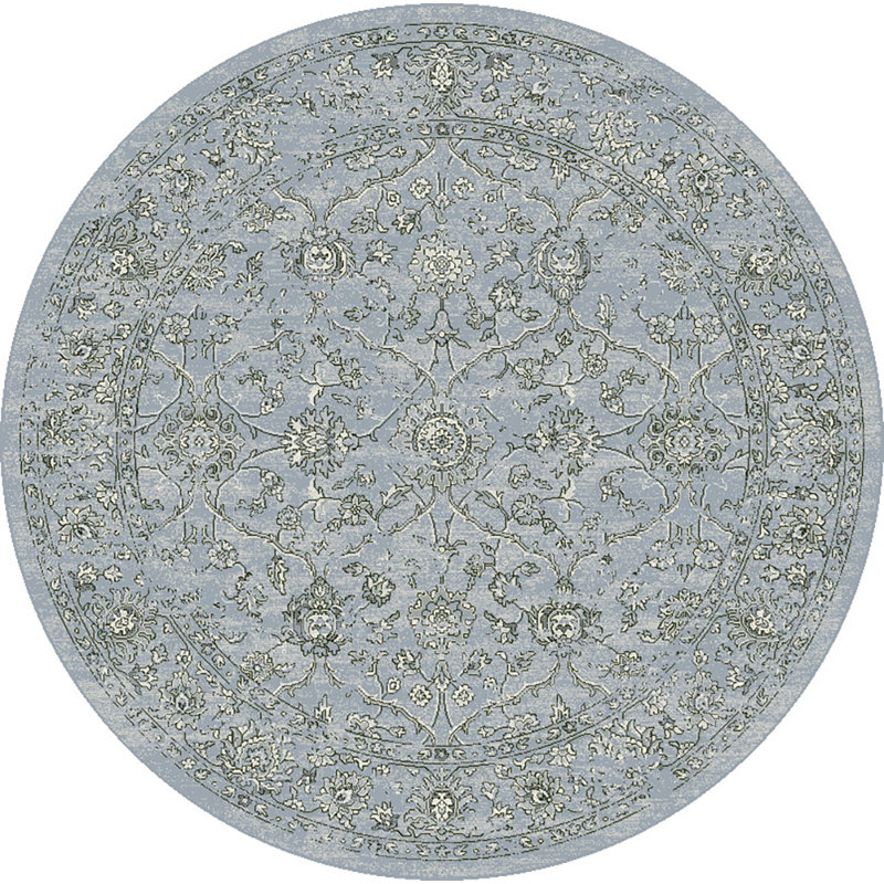 Attell Floral Indoor Rug, Round 7'10"