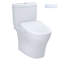 Aquia® IV 0.9 GPF Auto Flush Elongated Floor Mounted Two-Piece Toilet (Seat Included)