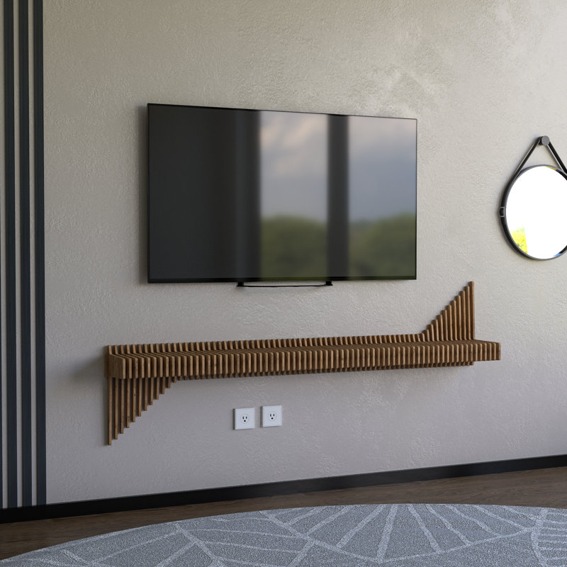Batamex Parametric 65 "Floating Shelf Tv Unit