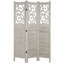 121.5cm W x 170cm H 3 - Panel Solid Wood Folding Room Divider-117597627