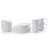 Mikasa Samantha 16-Piece Lightweight Chip-Resistant Bone China Dinnerware Set, Service for 4