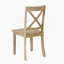 Ensemble de table de salle à manger de style campagnard pour 4 personnes, table ronde avec 4 chaises de cuisine confortables, idéale pour les réunions de famille et pour économiser de l'espace-413042675