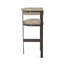Darcy Upholstered Stool with Metal Frame-48357524-86408574-86408576