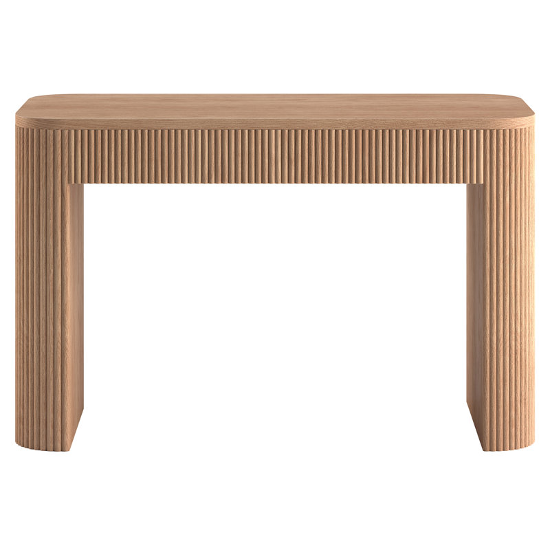 Bureau rectangulaire en bois massif de 47,5 po Carter, Chêne clair