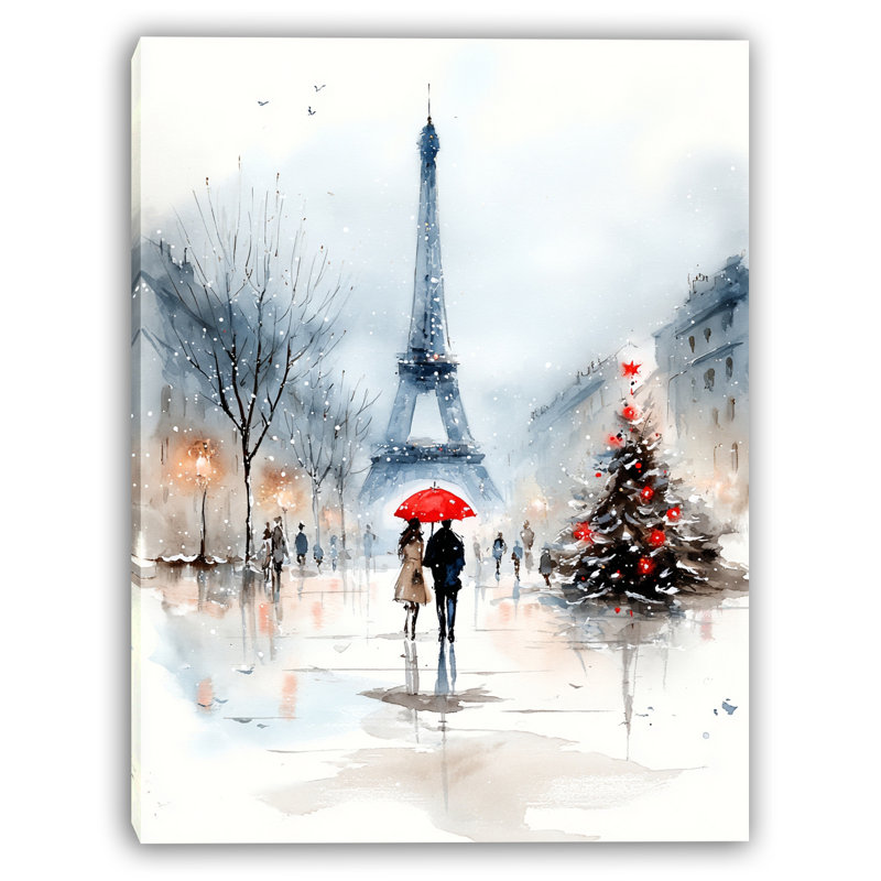 Art mural sur toile Paris Holiday, H 24 po x l 16 po