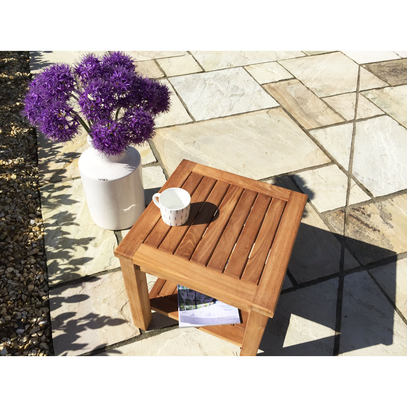 Berryessa Square Teak Outdoor Coffee Table , 45cm cm W 45cm cm D
