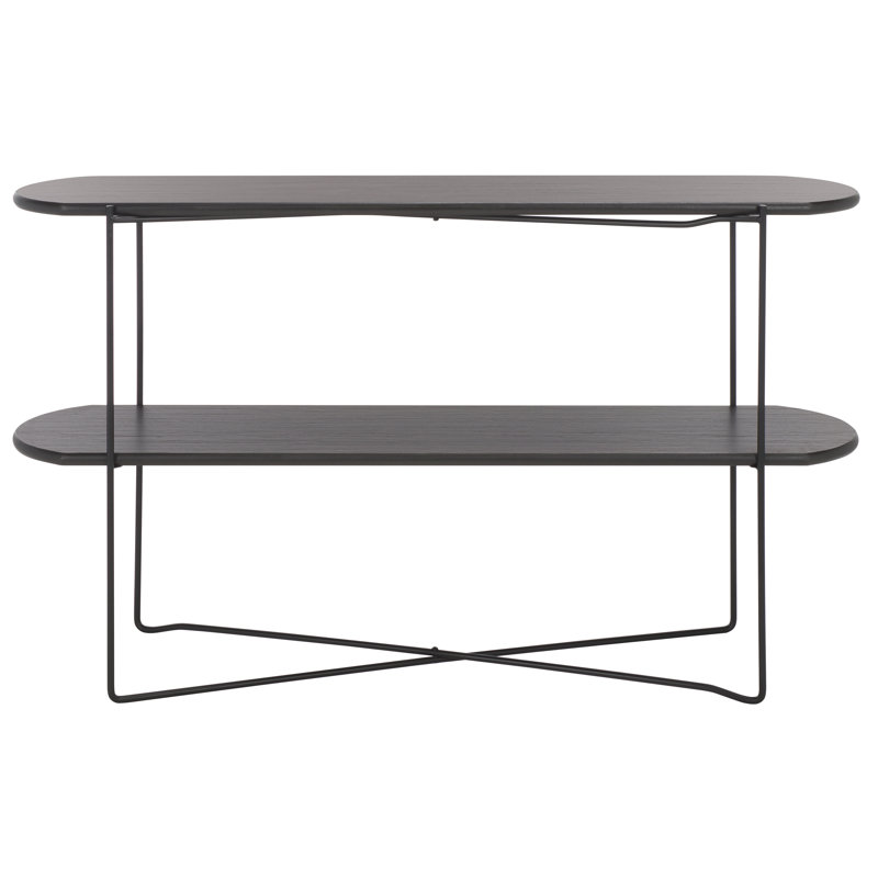 Trulie 47.25'' Console Table, Dark Gray Oak