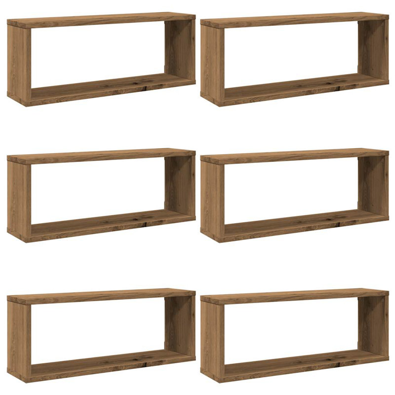 Benetta Floating Shelf, Old Wood