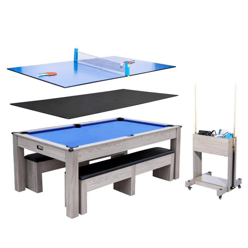 GustoWave 84'' L Pool Table